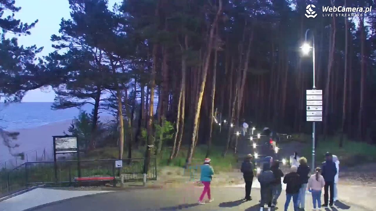 STEGNA  - widok na plażę - 05 maj 2026, 20:58