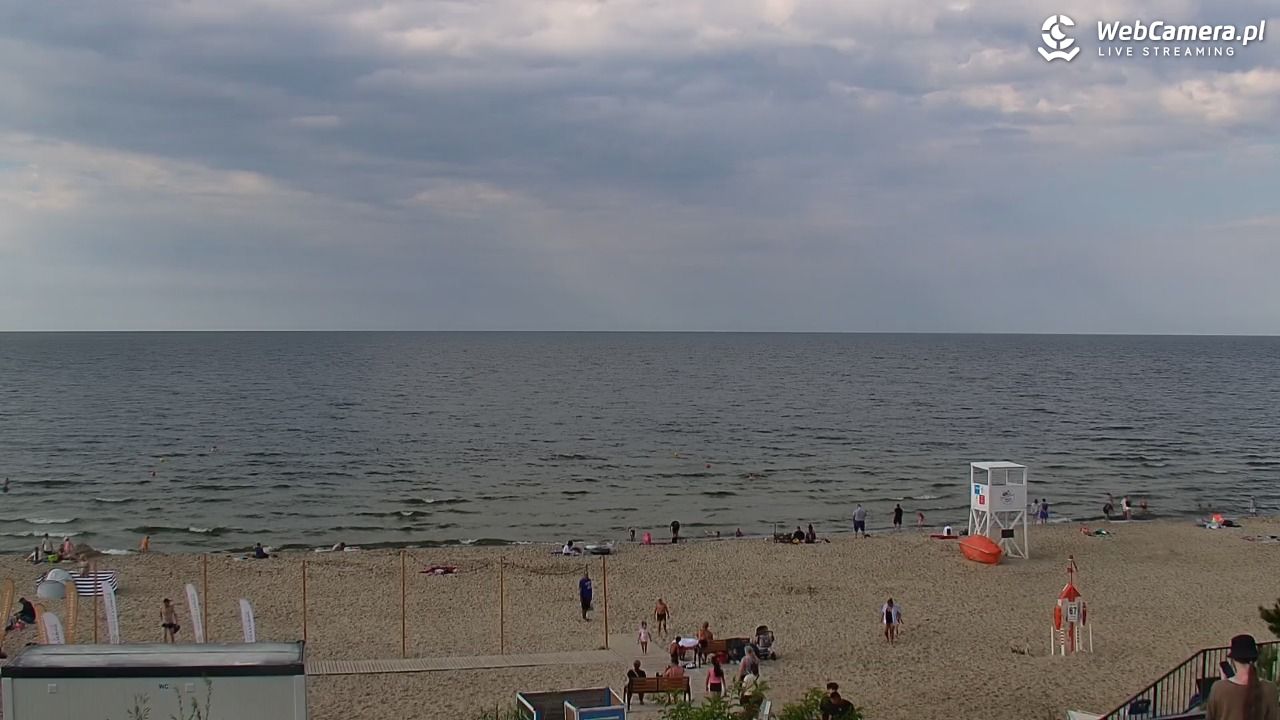 STEGNA  - widok na plażę - 06 sierpień 2026, 17:05