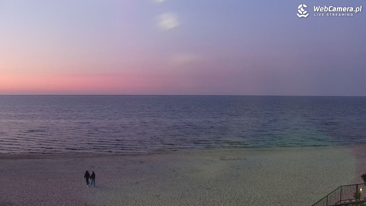 STEGNA  - widok na plażę - 22 marzec 2026, 18:19