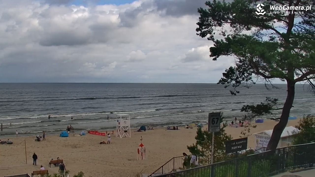 STEGNA  - widok na plażę - 07 sierpień 2026, 09:33