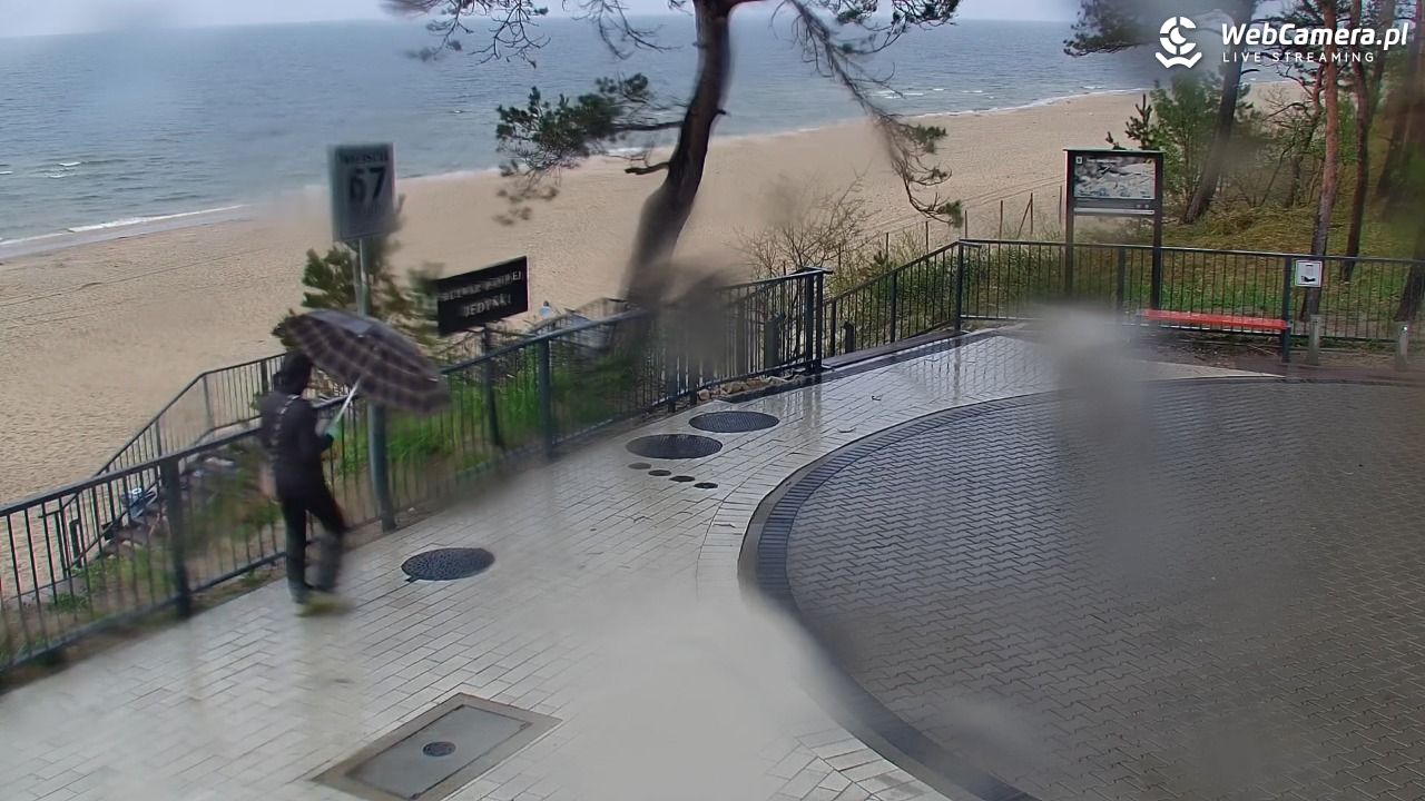 STEGNA  - widok na plażę - 05 maj 2026, 19:10