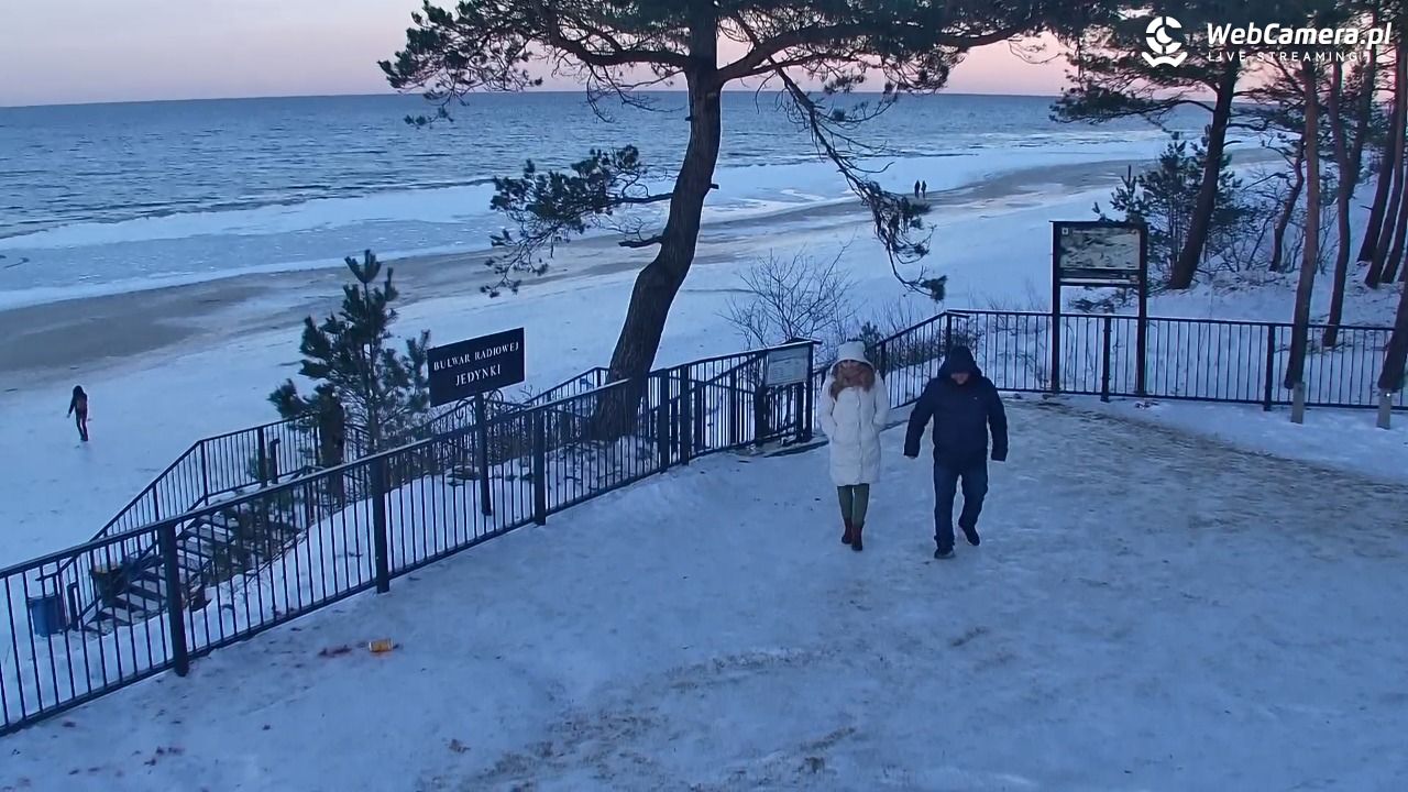STEGNA  - widok na plażę - 01 luty 2026, 16:06