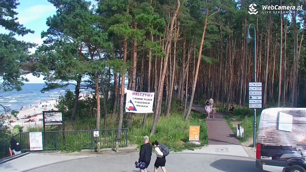STEGNA  - widok na plażę - 07 sierpień 2026, 15:25