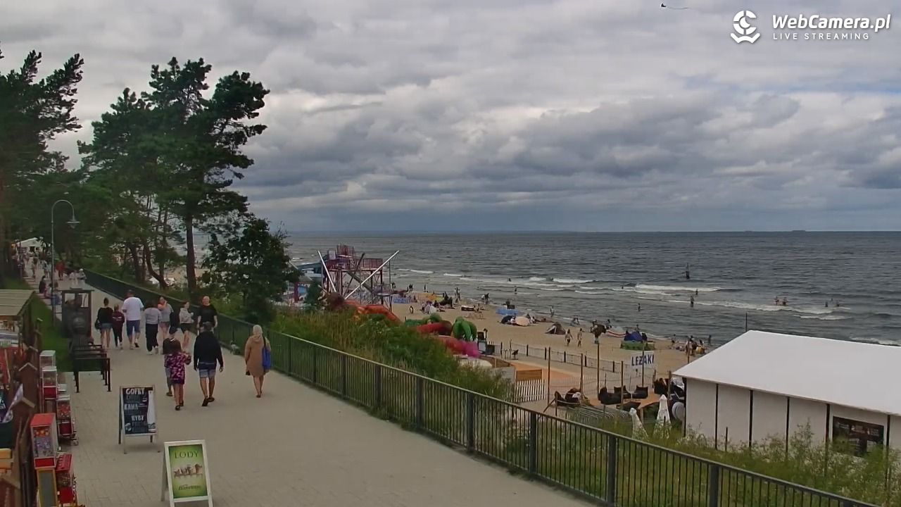 STEGNA  - widok na plażę - 07 sierpień 2026, 13:01