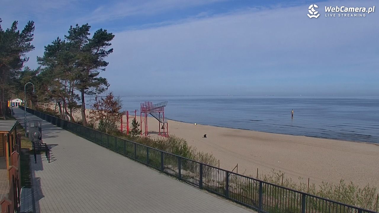 STEGNA  - widok na plażę - 05 maj 2026, 08:54