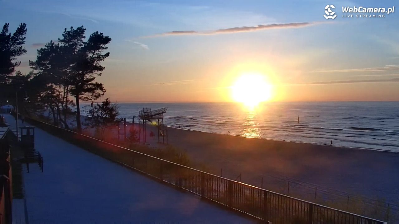 STEGNA  - widok na plażę - 04 maj 2026, 20:09