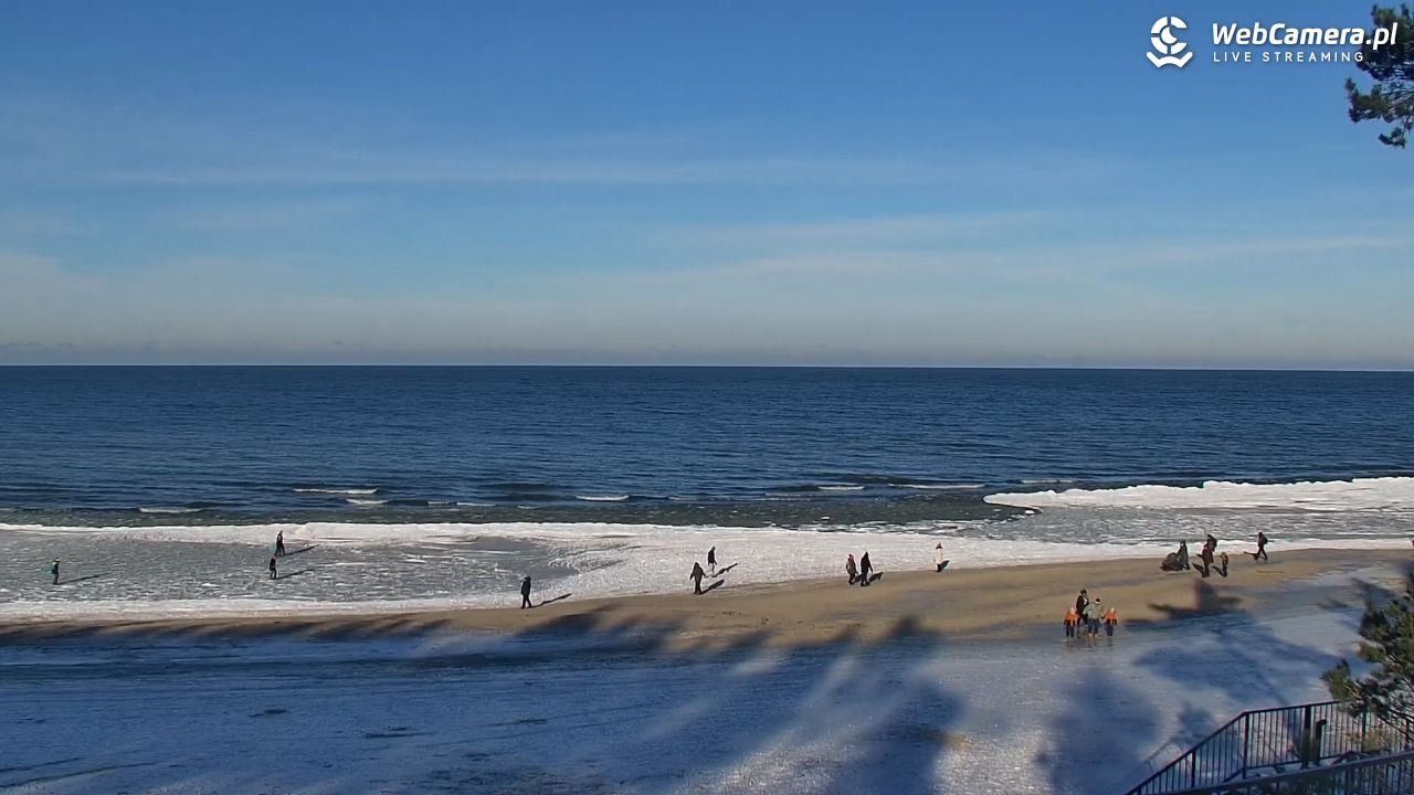 STEGNA  - widok na plażę - 01 luty 2026, 13:33