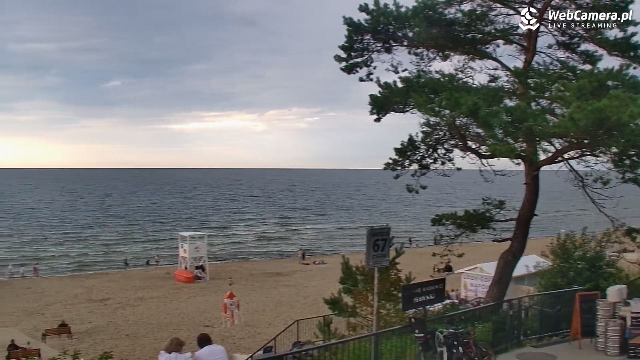 STEGNA  - widok na plażę - 06 sierpień 2026, 19:11