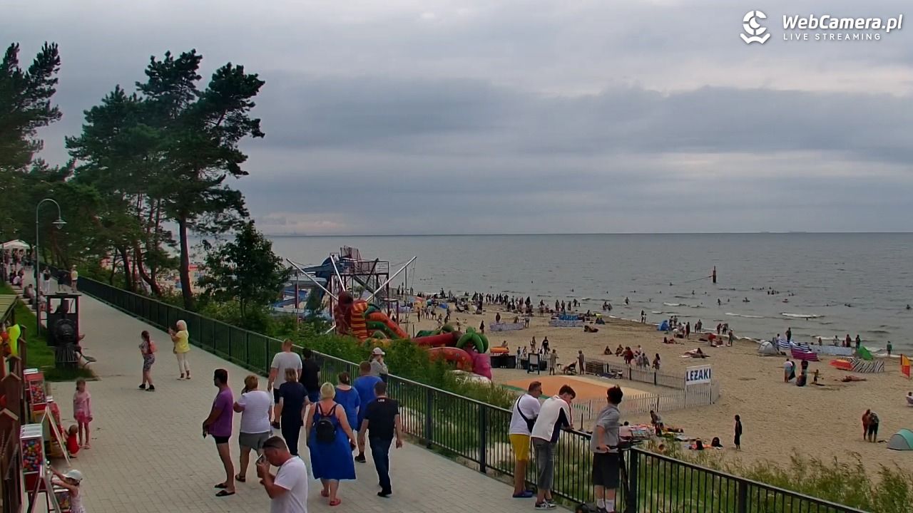 STEGNA  - widok na plażę - 26 lipiec 2025, 15:59