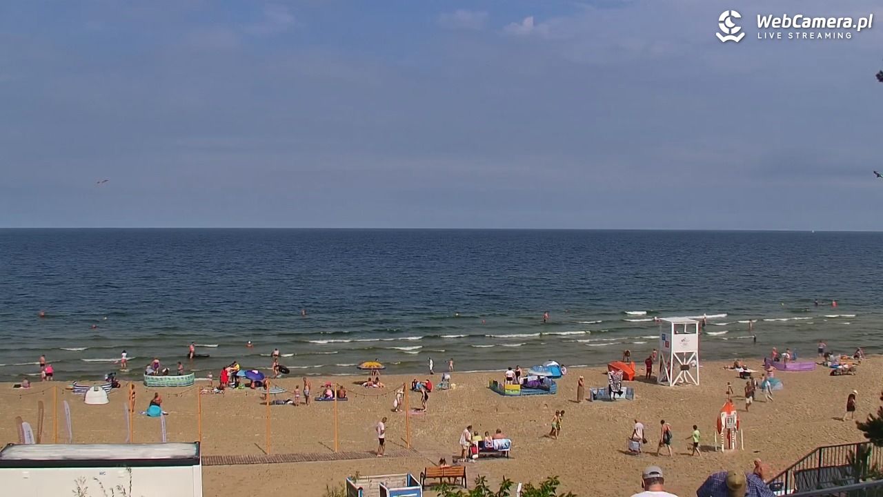 STEGNA  - widok na plażę - 06 sierpień 2026, 12:05