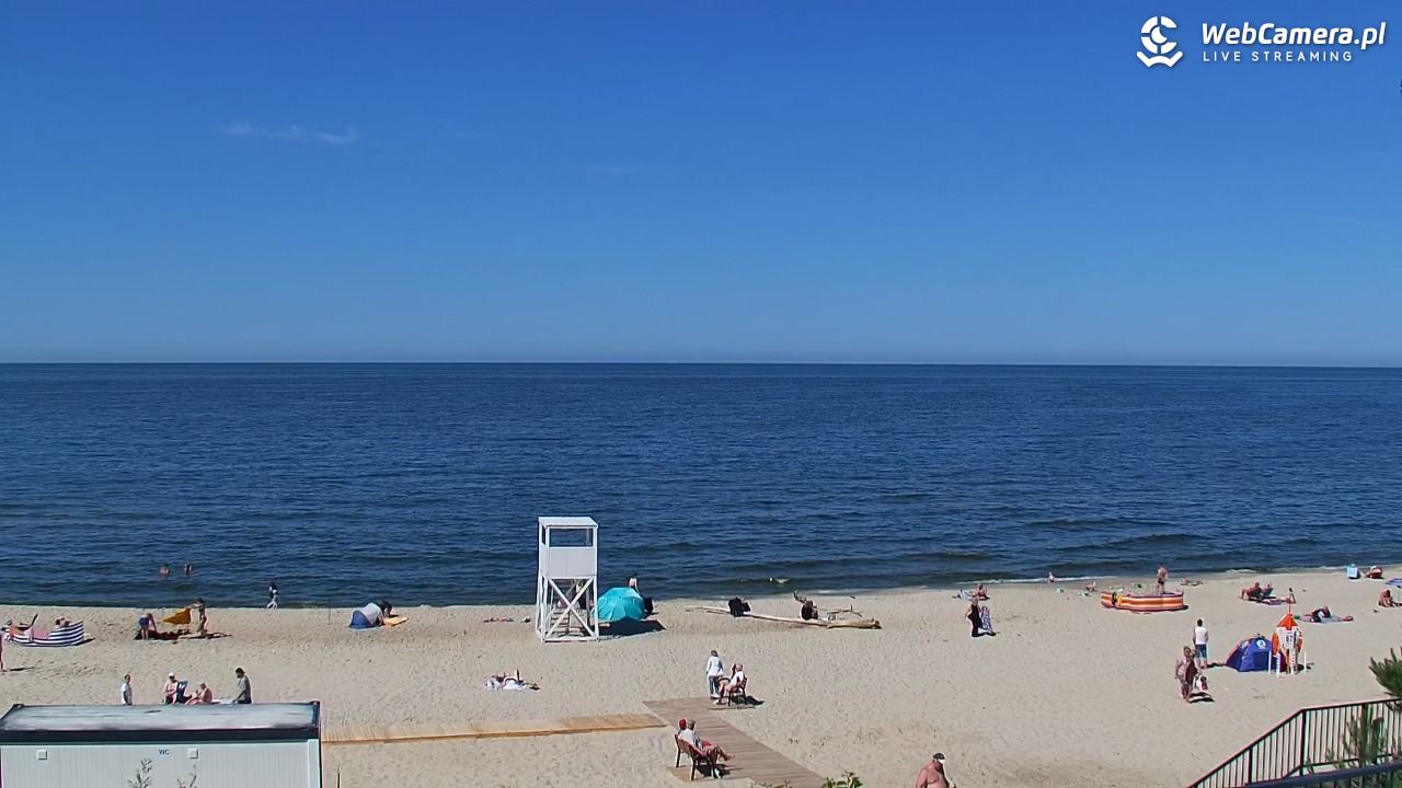 STEGNA  - widok na plażę - 23 czerwiec 2026, 14:56