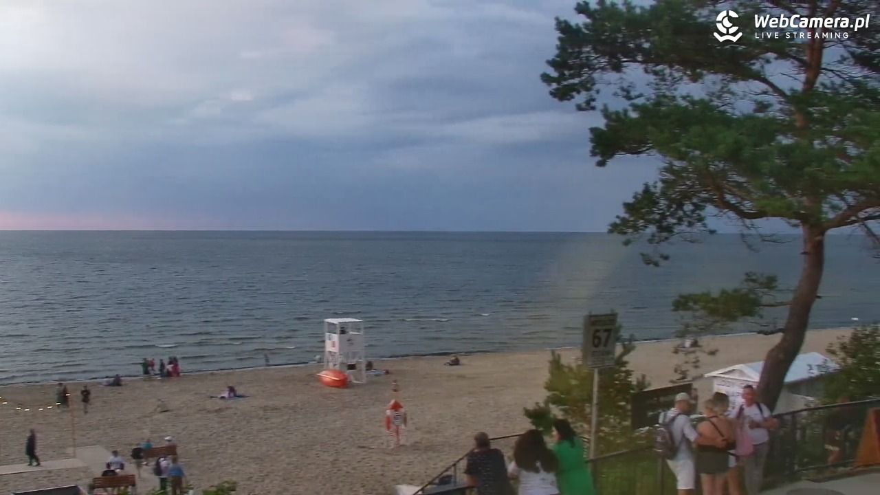 STEGNA  - widok na plażę - 06 sierpień 2026, 20:44