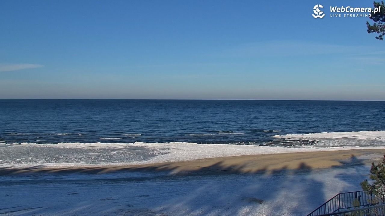 STEGNA  - widok na plażę - 02 luty 2026, 13:53
