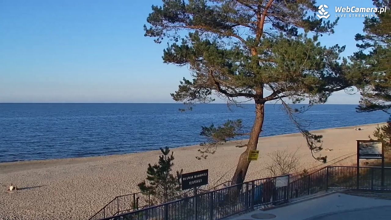 STEGNA  - widok na plażę - 21 marzec 2026, 16:55