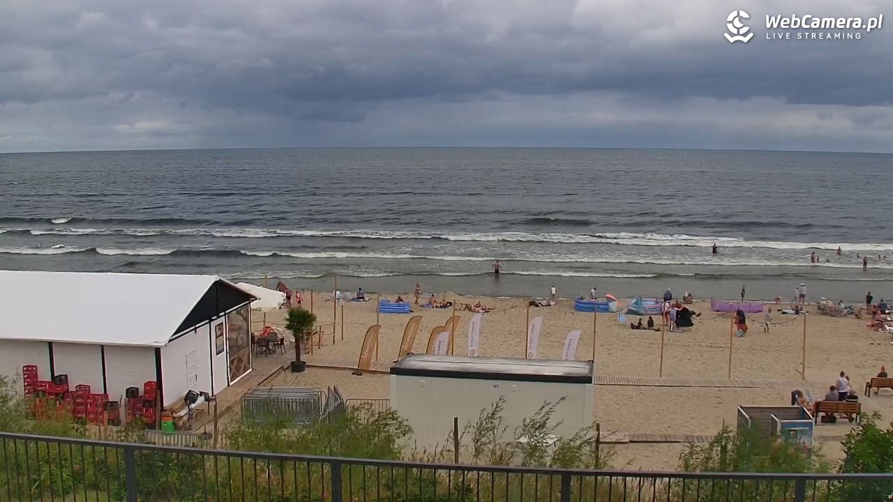STEGNA  - widok na plażę - 07 sierpień 2026, 10:34