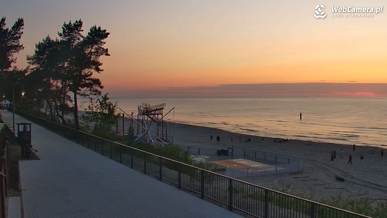 STEGNA  - widok na plażę - 02 czerwiec 2025, 21:12