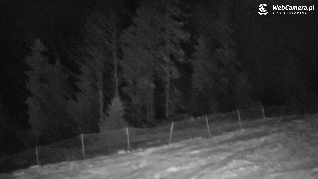 Ski Centrum Strachan - widok z górnej stacji NOWOŚĆ - 04 marzec 2026, 20:39