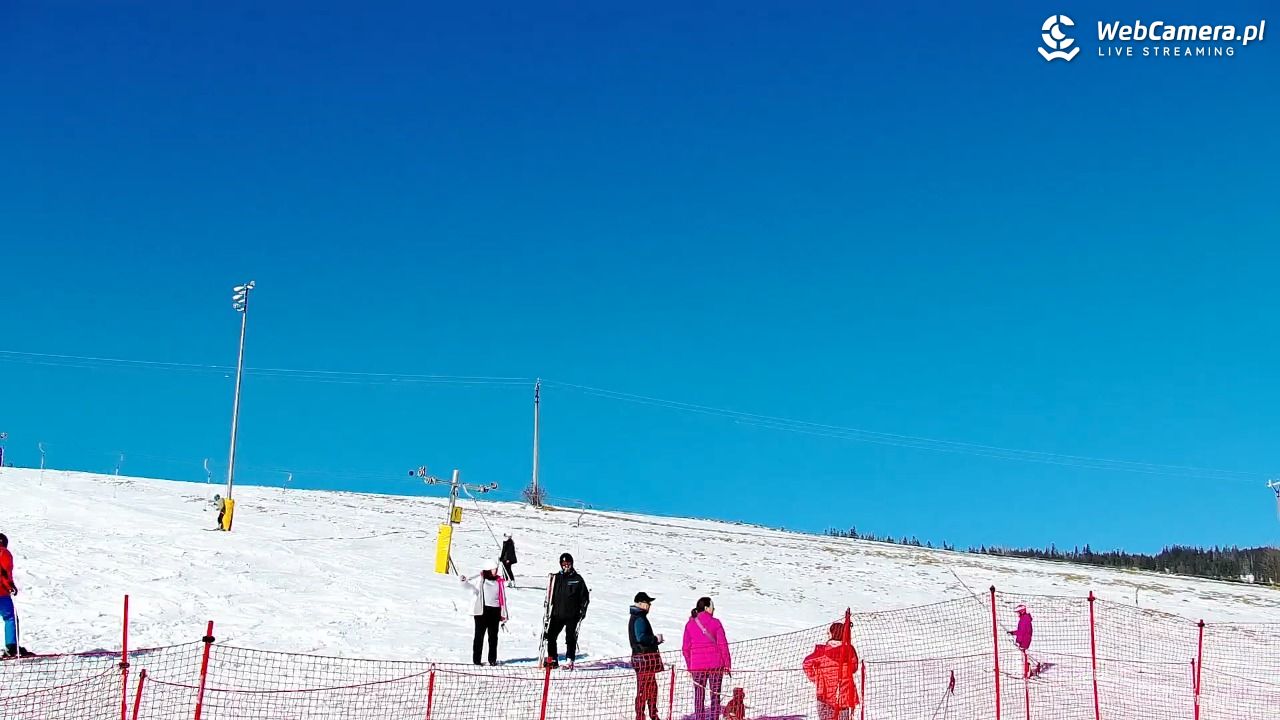 Ski Centrum Strachan - widok na stok NOWOŚĆ - 26 luty 2026, 14:06