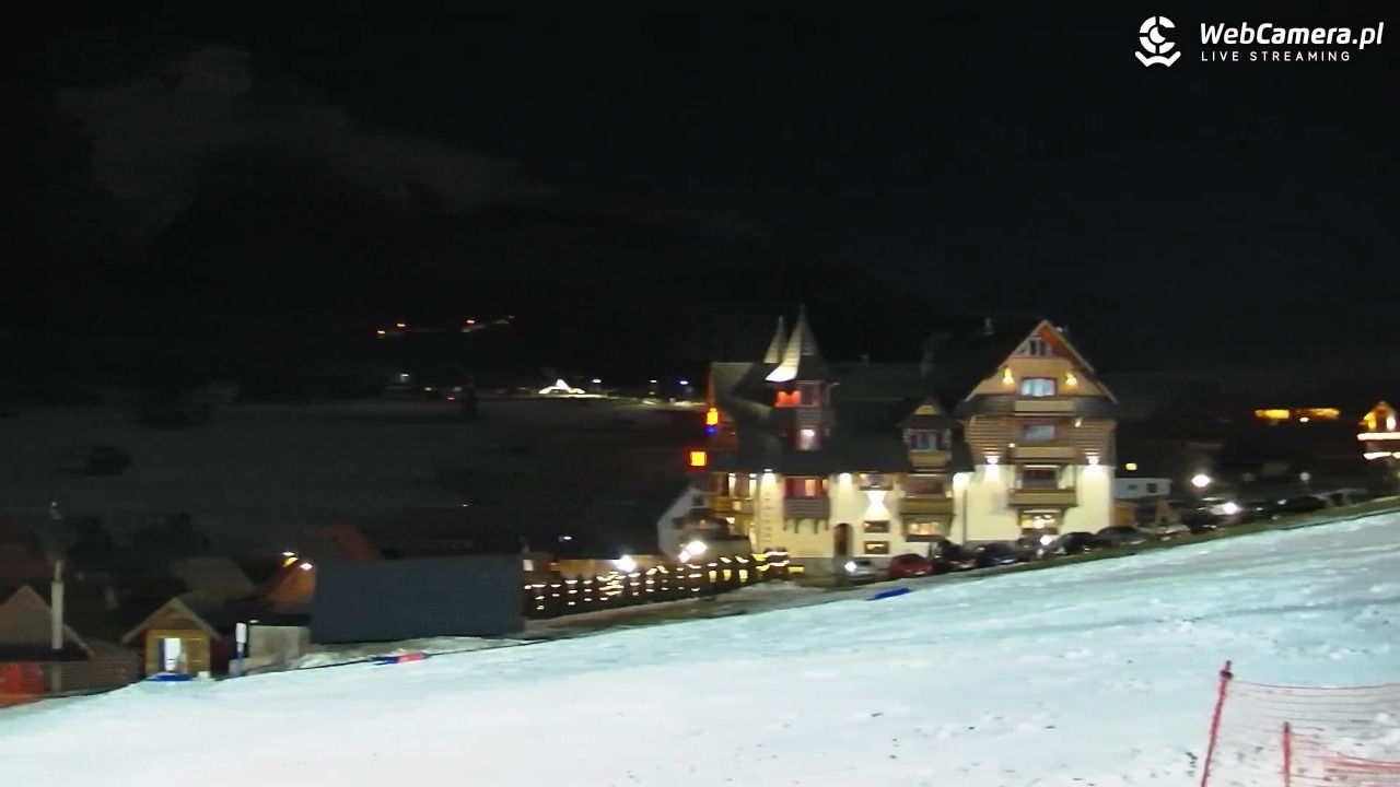Ski Centrum Strachan - widok na stok NOWOŚĆ - 02 marzec 2026, 18:40