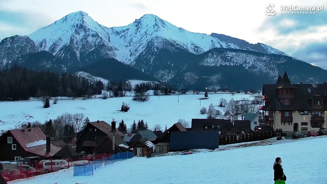 Ski Centrum Strachan - widok na stok NOWOŚĆ - 01 marzec 2026, 17:17