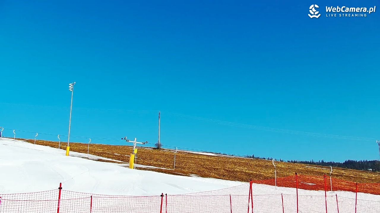 Ski Centrum Strachan - widok na stok NOWOŚĆ - 01 marzec 2026, 09:00