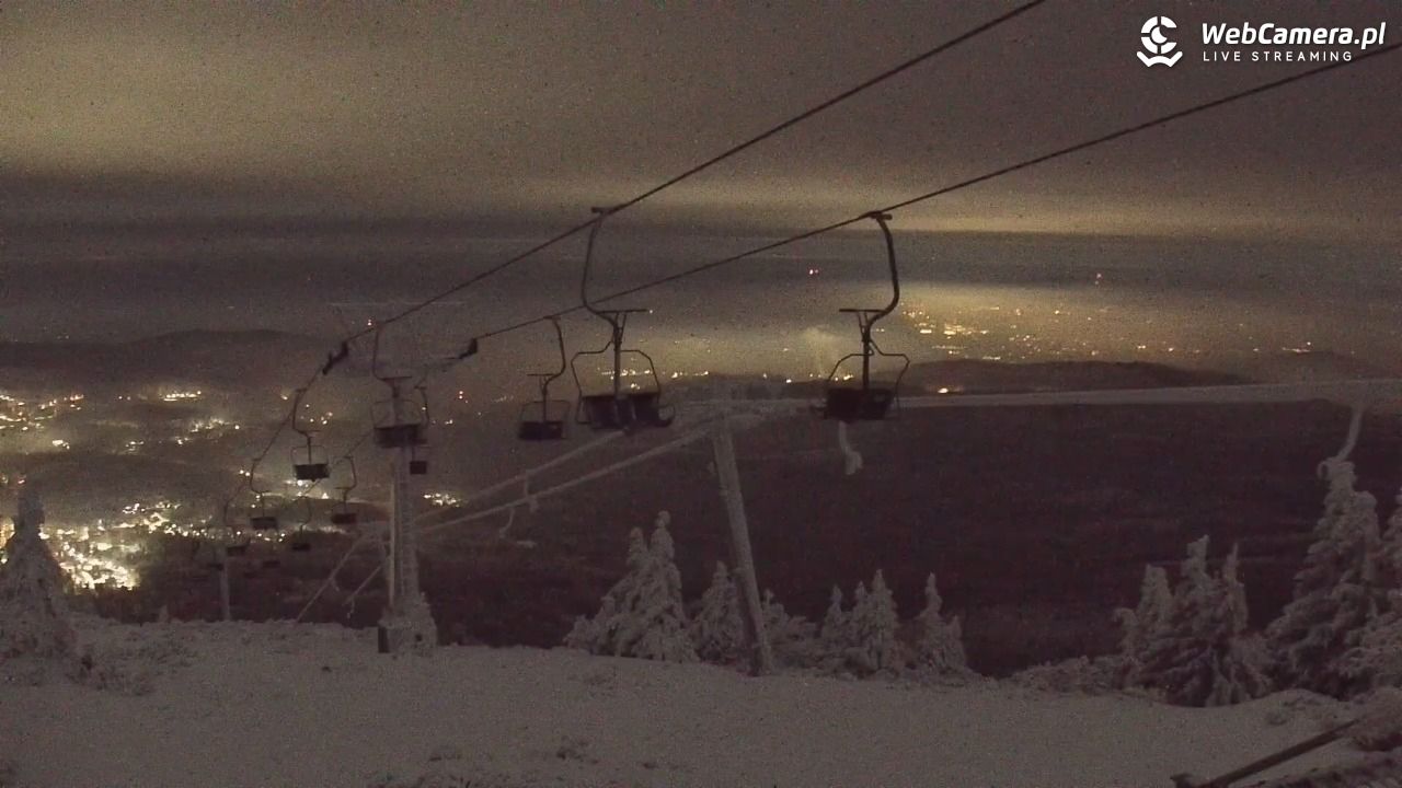 Szklarska Poręba widok ze Szrenicy - 02 luty 2026, 00:39
