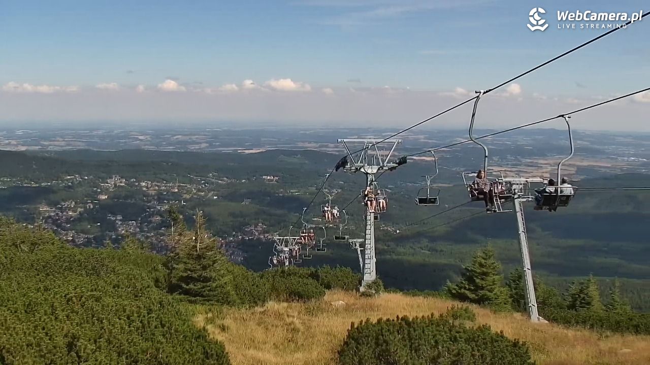 Szklarska Poręba widok ze Szrenicy NOWOŚĆ - 20 sierpień 2025, 12:10