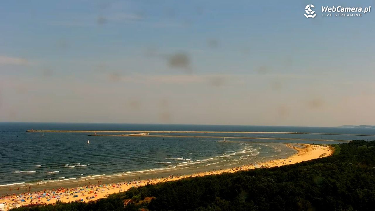 ŚWINOUJŚCIE - widok na plaże i morze - 28 czerwiec 2026, 12:35