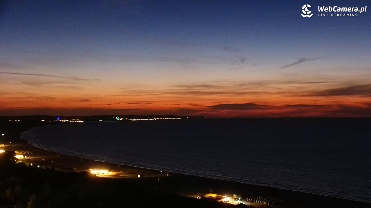 ŚWINOUJŚCIE - widok na plaże i morze - 12 sierpień 2026, 22:01