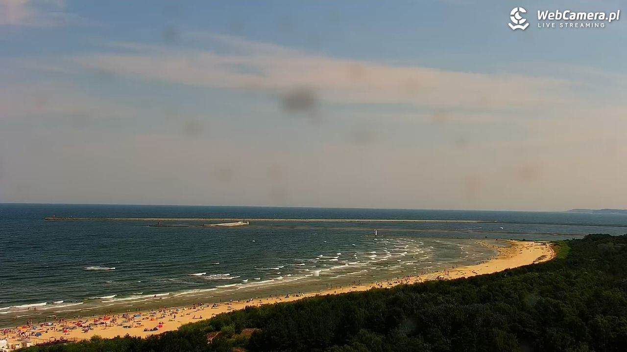 ŚWINOUJŚCIE - widok na plaże i morze - 28 czerwiec 2026, 11:31