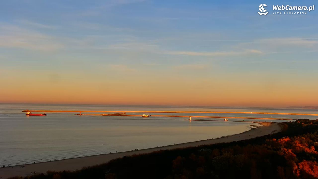ŚWINOUJŚCIE - widok na plaże i morze - 06 listopad 2025, 15:56
