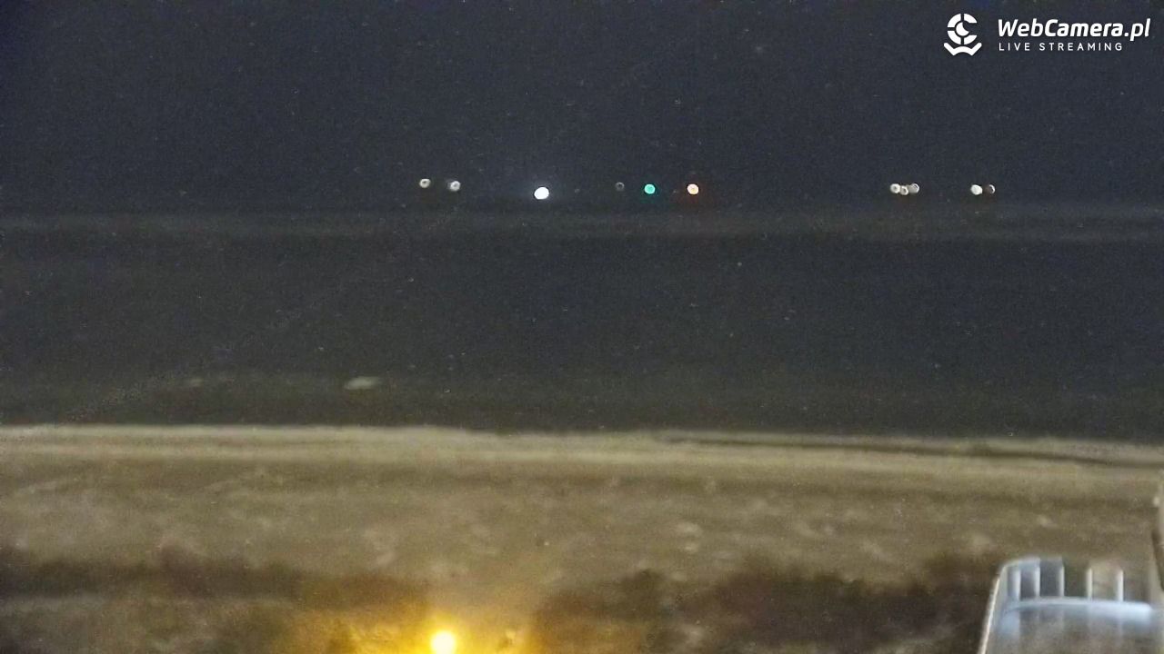 ŚWINOUJŚCIE - widok na plaże i morze - 08 luty 2026, 22:17