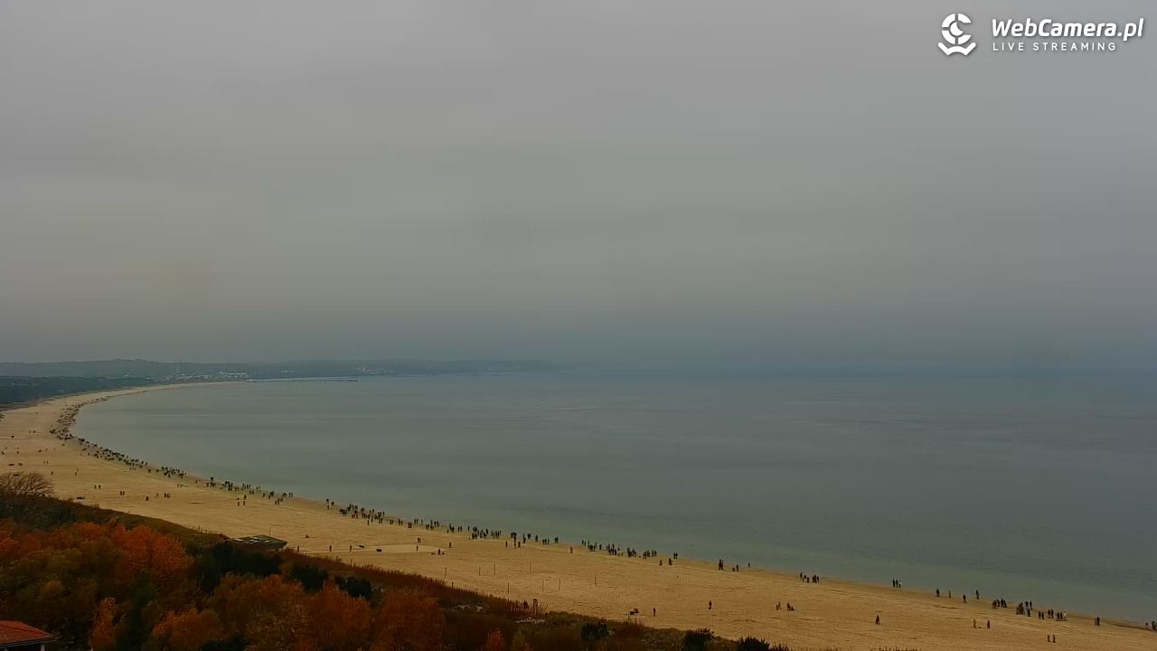 ŚWINOUJŚCIE - widok na plaże i morze - 09 listopad 2025, 11:22