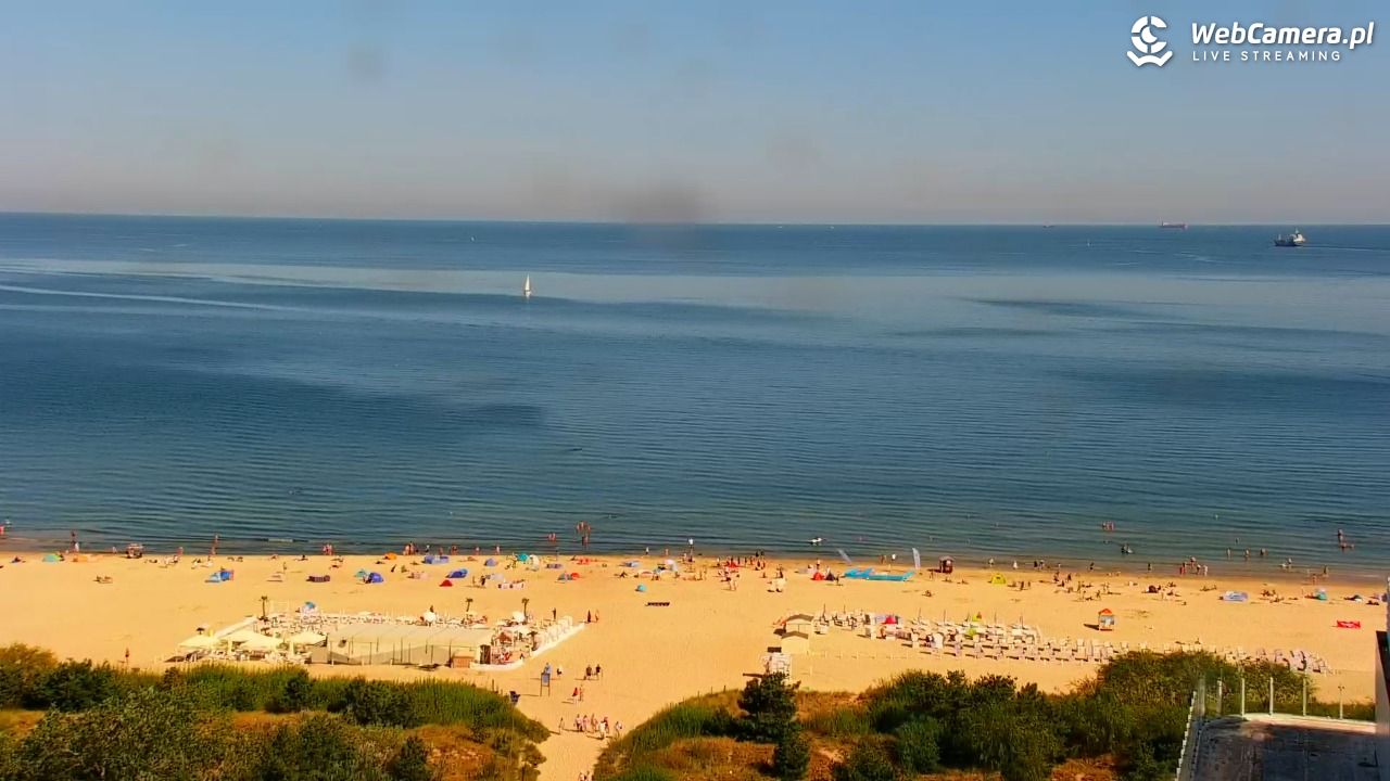 ŚWINOUJŚCIE - widok na plaże i morze - 13 sierpień 2026, 10:33