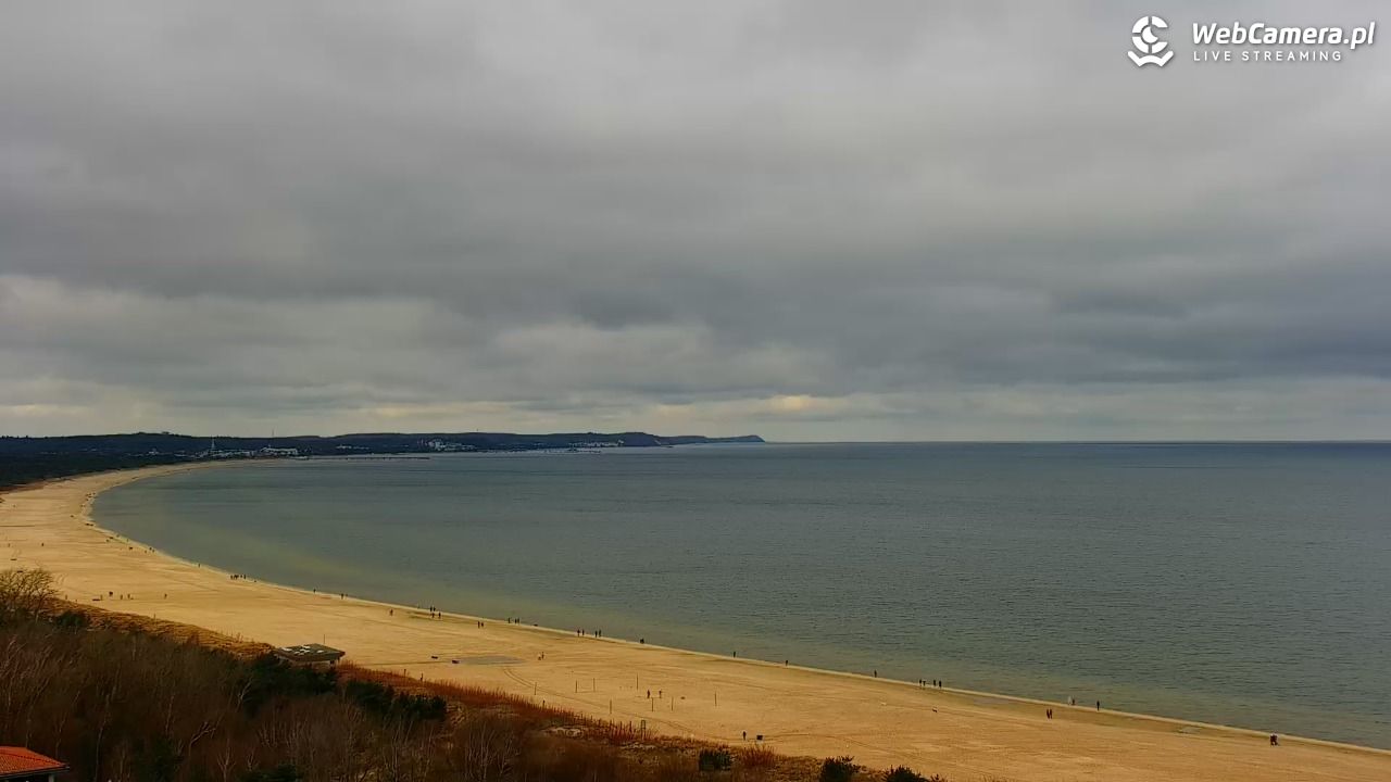 ŚWINOUJŚCIE - widok na plaże i morze - 30 marzec 2026, 12:34