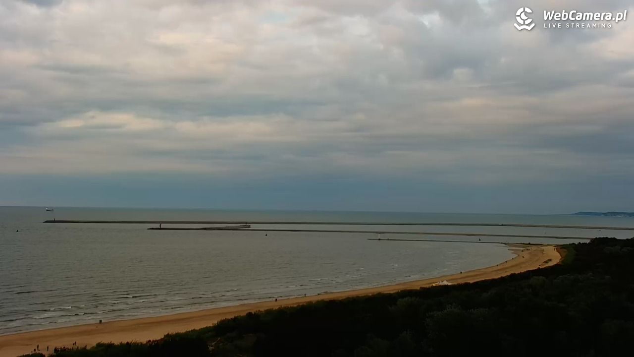 ŚWINOUJŚCIE - widok na plaże i morze - 16 maj 2025, 20:16
