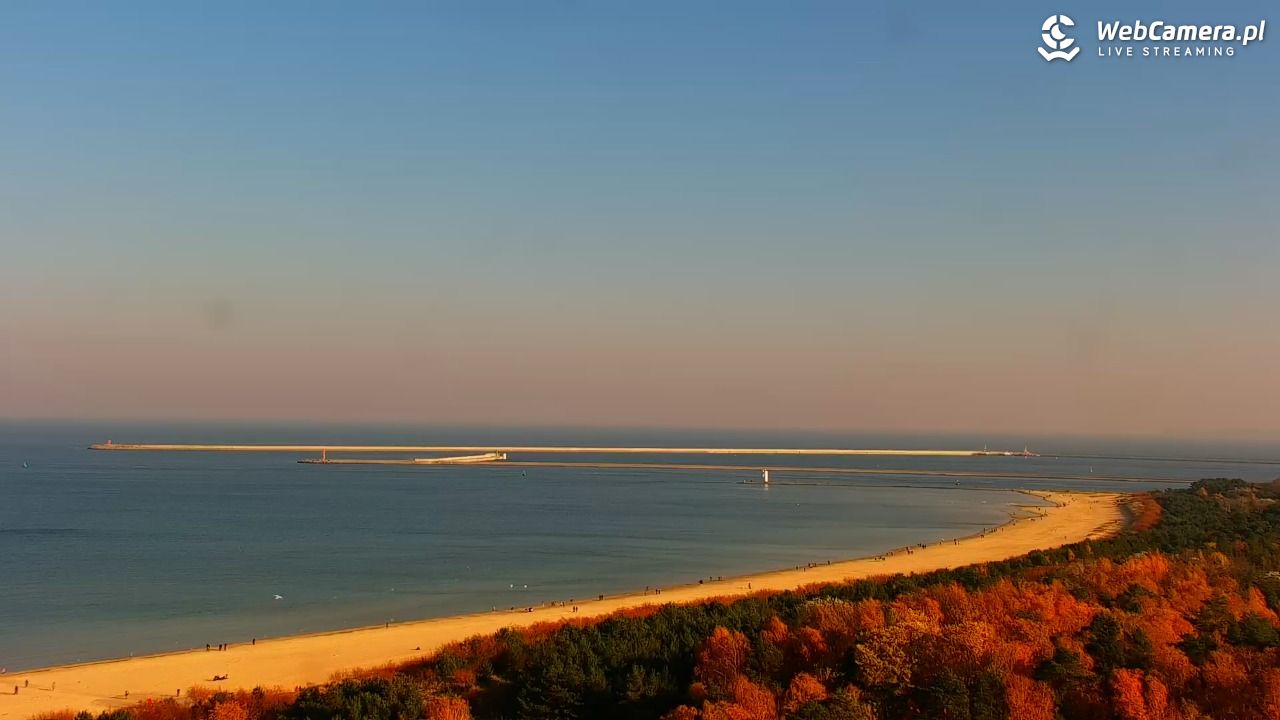 ŚWINOUJŚCIE - widok na plaże i morze - 07 listopad 2025, 11:22