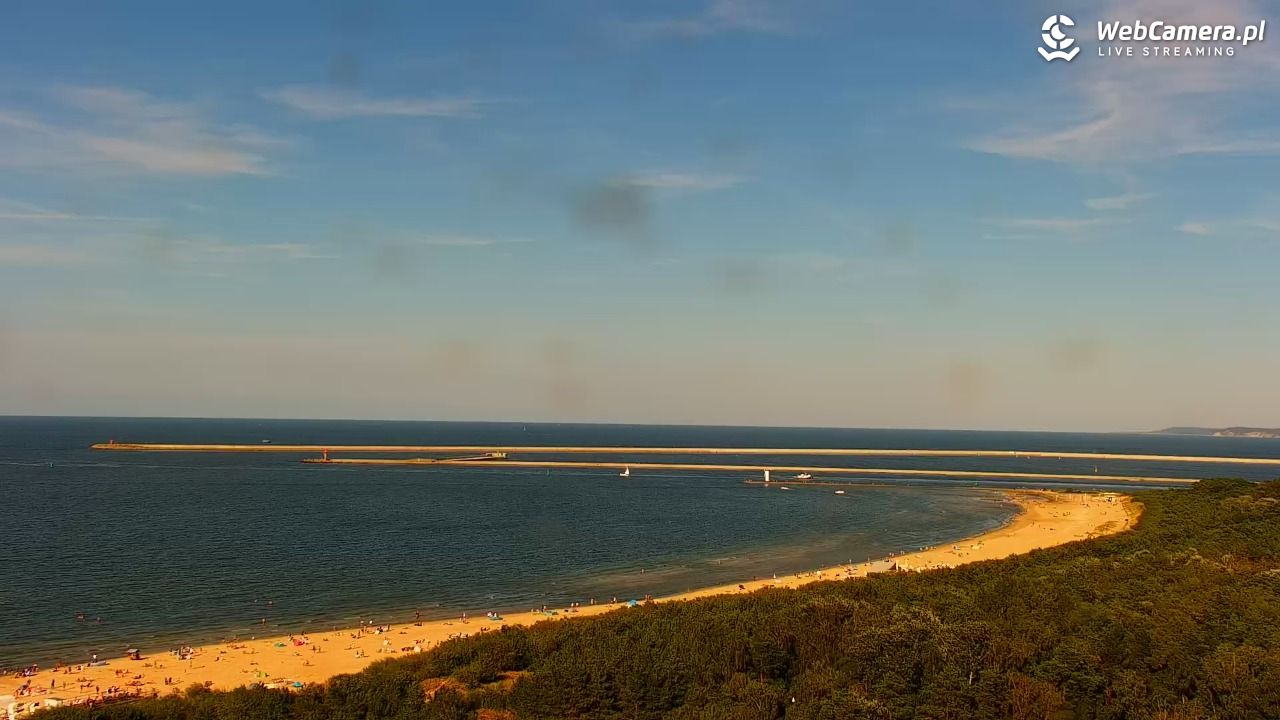 ŚWINOUJŚCIE - widok na plaże i morze - 12 sierpień 2026, 17:13