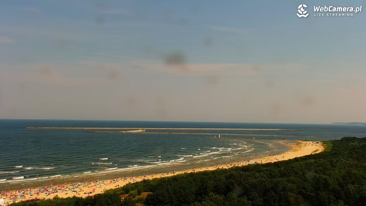 ŚWINOUJŚCIE - widok na plaże i morze - 28 czerwiec 2026, 12:12
