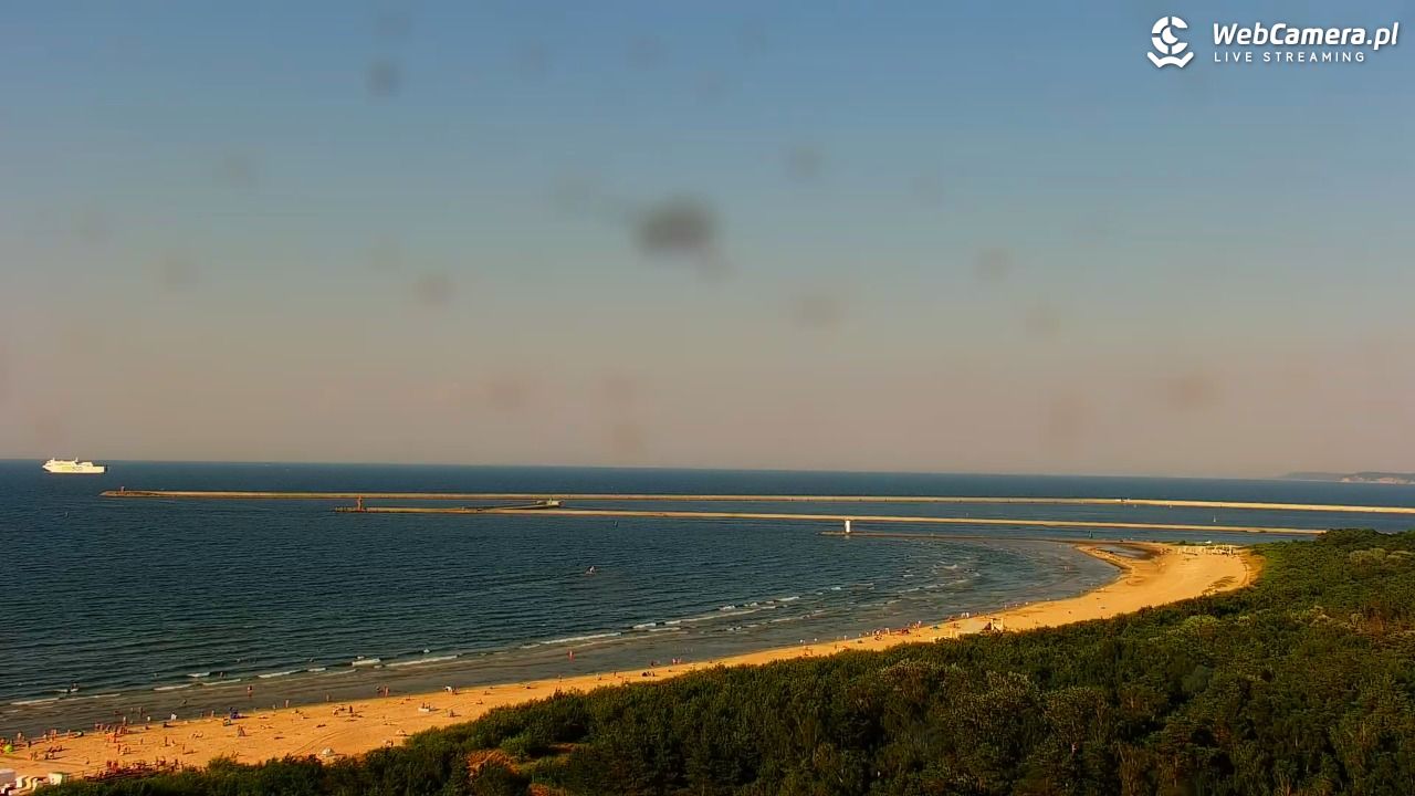 ŚWINOUJŚCIE - widok na plaże i morze - 28 czerwiec 2026, 18:39