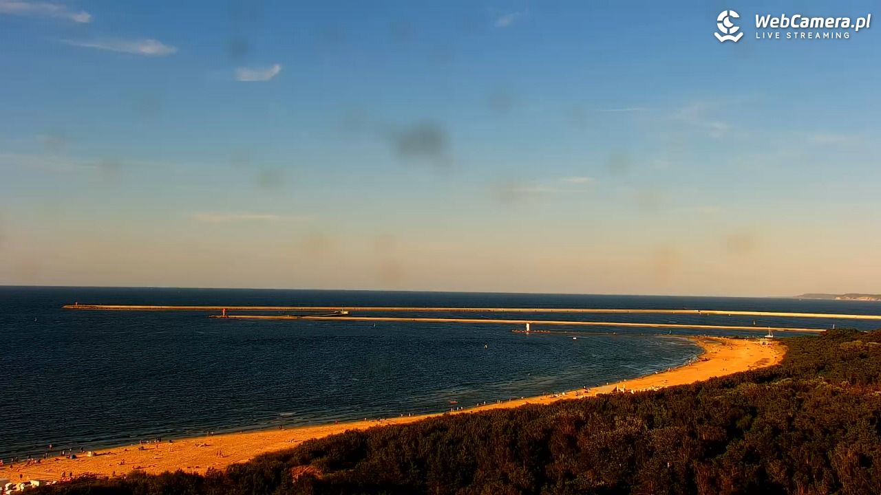ŚWINOUJŚCIE - widok na plaże i morze - 12 sierpień 2026, 19:01