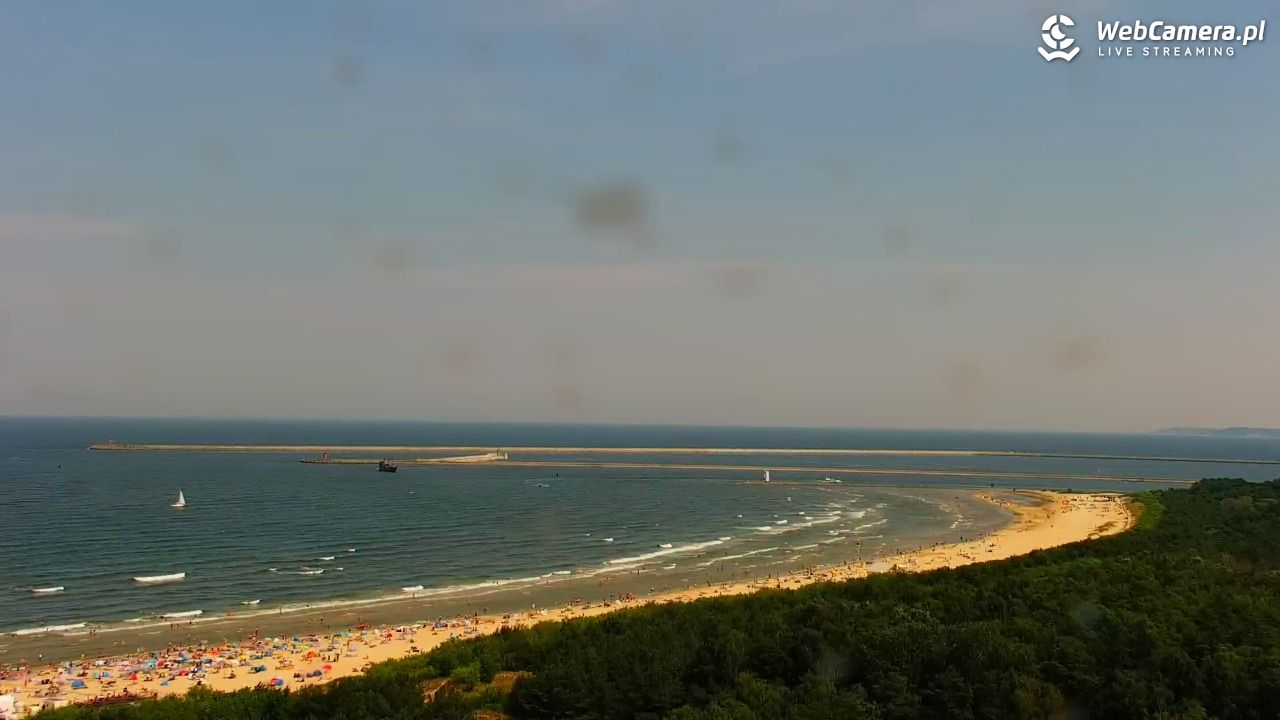 ŚWINOUJŚCIE - widok na plaże i morze - 28 czerwiec 2026, 12:43