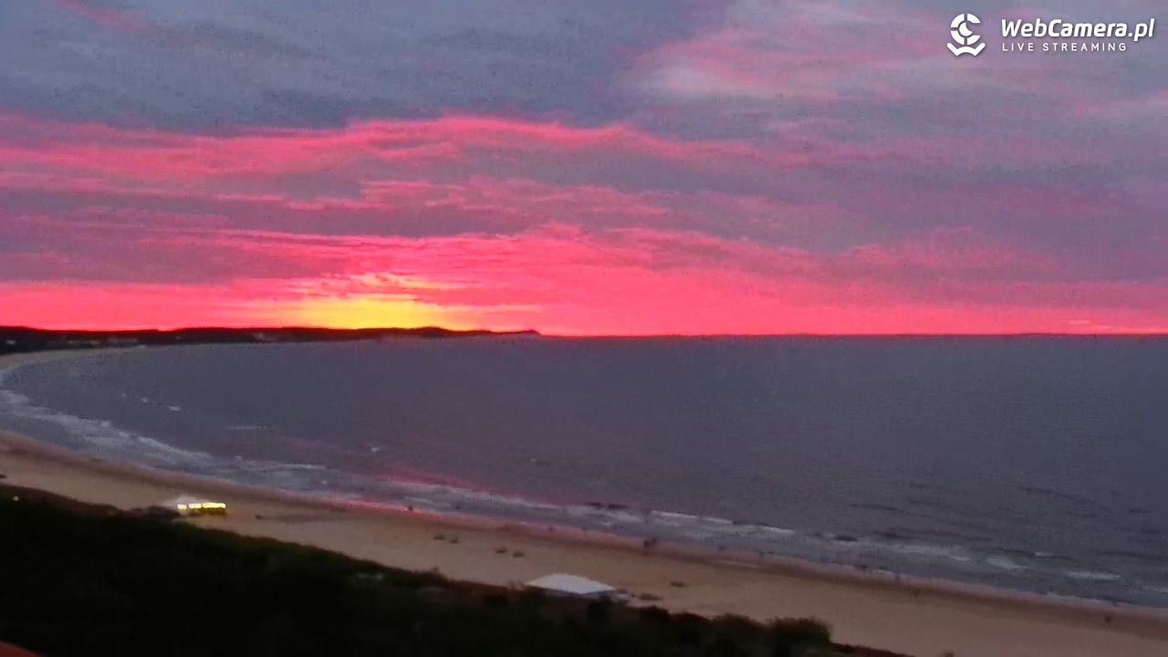 ŚWINOUJŚCIE - widok na plaże i morze - 15 maj 2025, 21:12