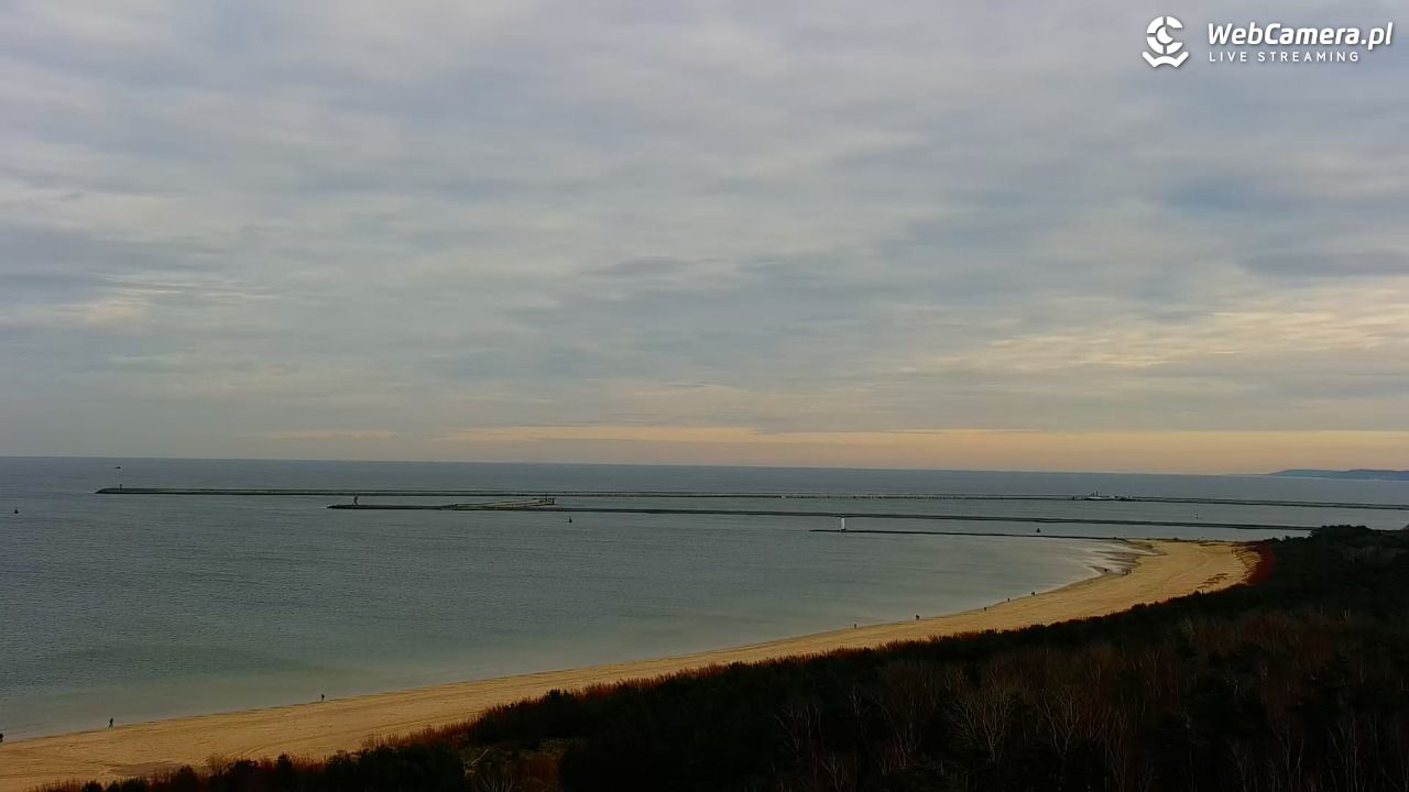 ŚWINOUJŚCIE - widok na plaże i morze - 19 grudzień 2025, 10:30