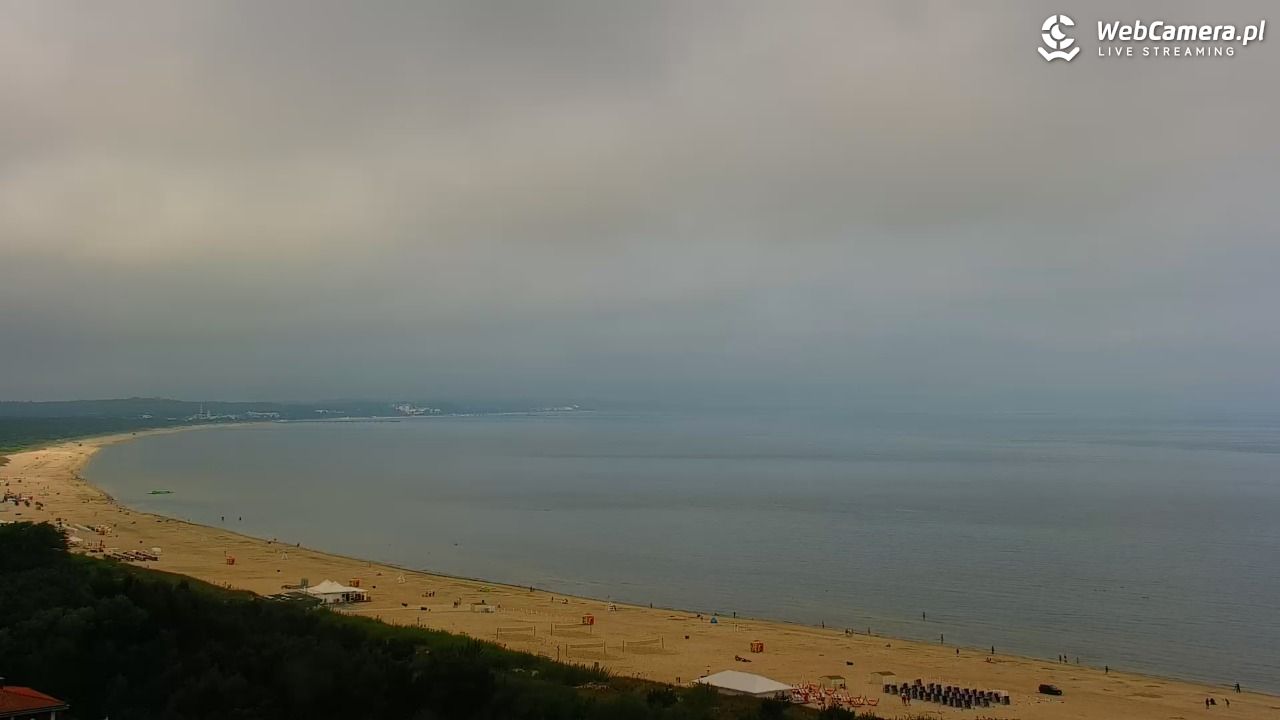 ŚWINOUJŚCIE - widok na plaże i morze - 25 lipiec 2025, 09:12