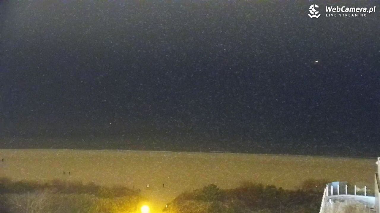 ŚWINOUJŚCIE - widok na plaże i morze - 20 grudzień 2025, 19:46