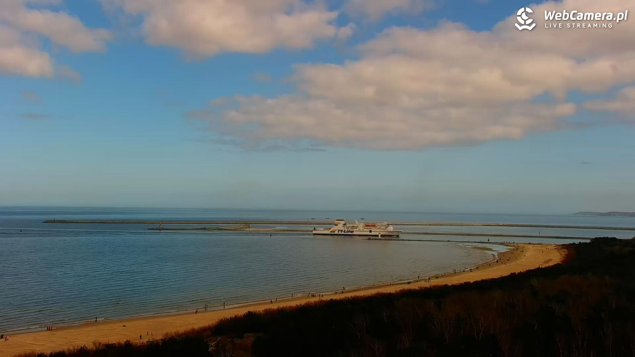 ŚWINOUJŚCIE - widok na plaże i morze - 29 marzec 2026, 13:33