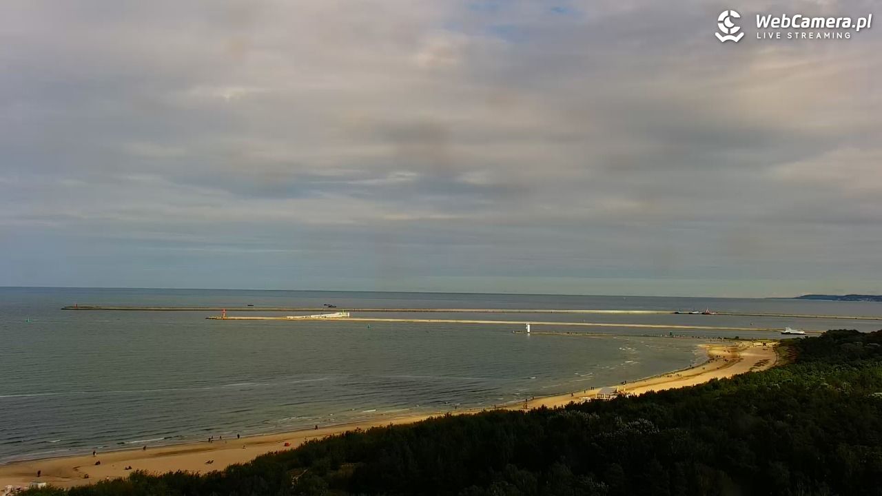 ŚWINOUJŚCIE - widok na plaże i morze - 23 wresień 2026, 13:47
