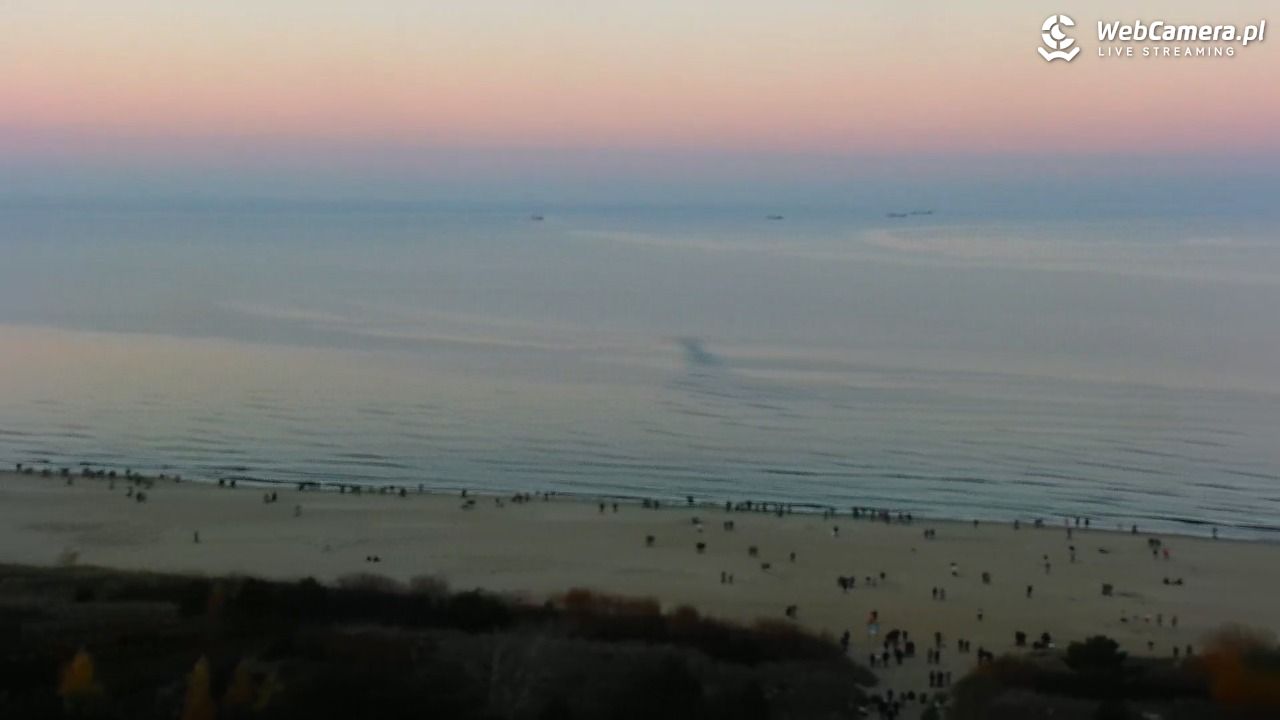 ŚWINOUJŚCIE - widok na plaże i morze - 08 listopad 2025, 16:09