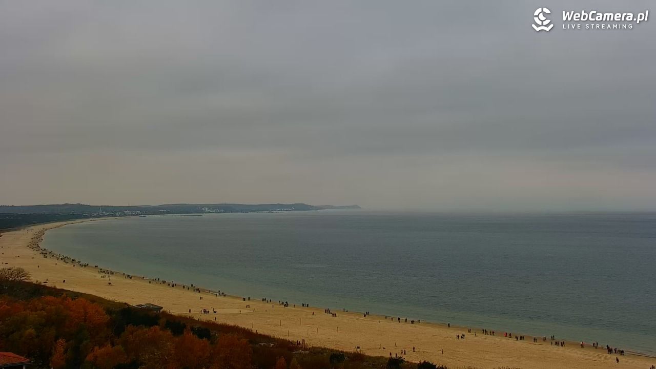 ŚWINOUJŚCIE - widok na plaże i morze - 09 listopad 2025, 13:45